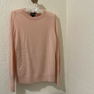 Halogen 100% cashmere sweater, light pink, size small, like new